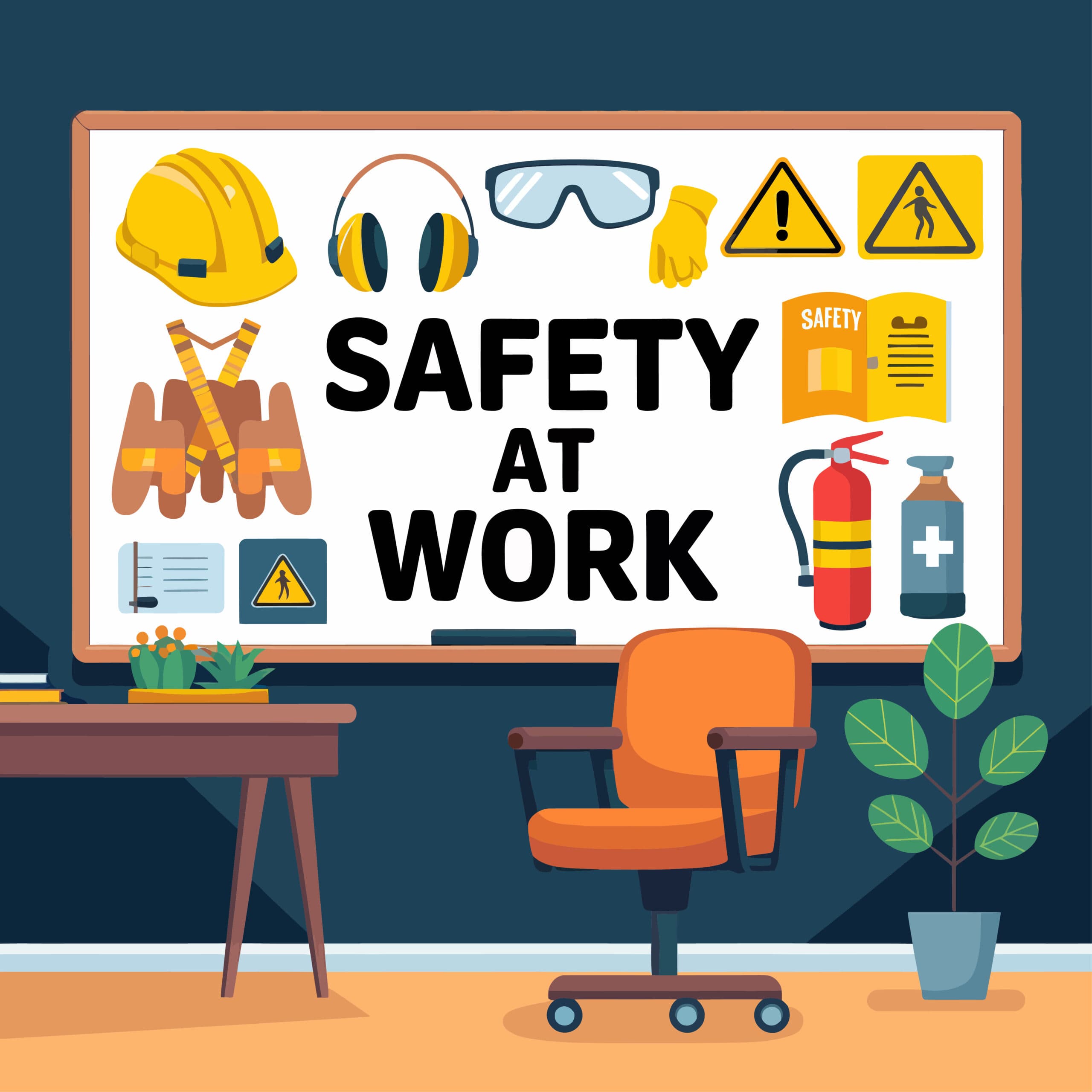 Safety professionals at work
